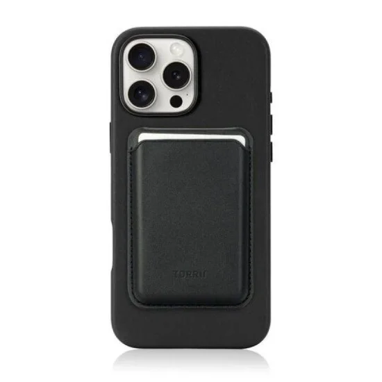 Cover Iphone 16 Pro Max Magsafe Case + Wallet Stand Torrii Koala - Black